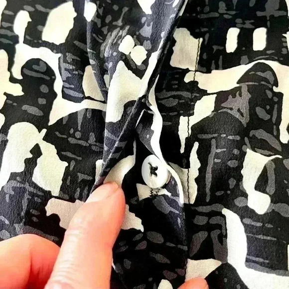 RAOUL Women's Long-Sleeved SILK  Shirt SIZE US 4, UK 8 - Picture 7 of 15